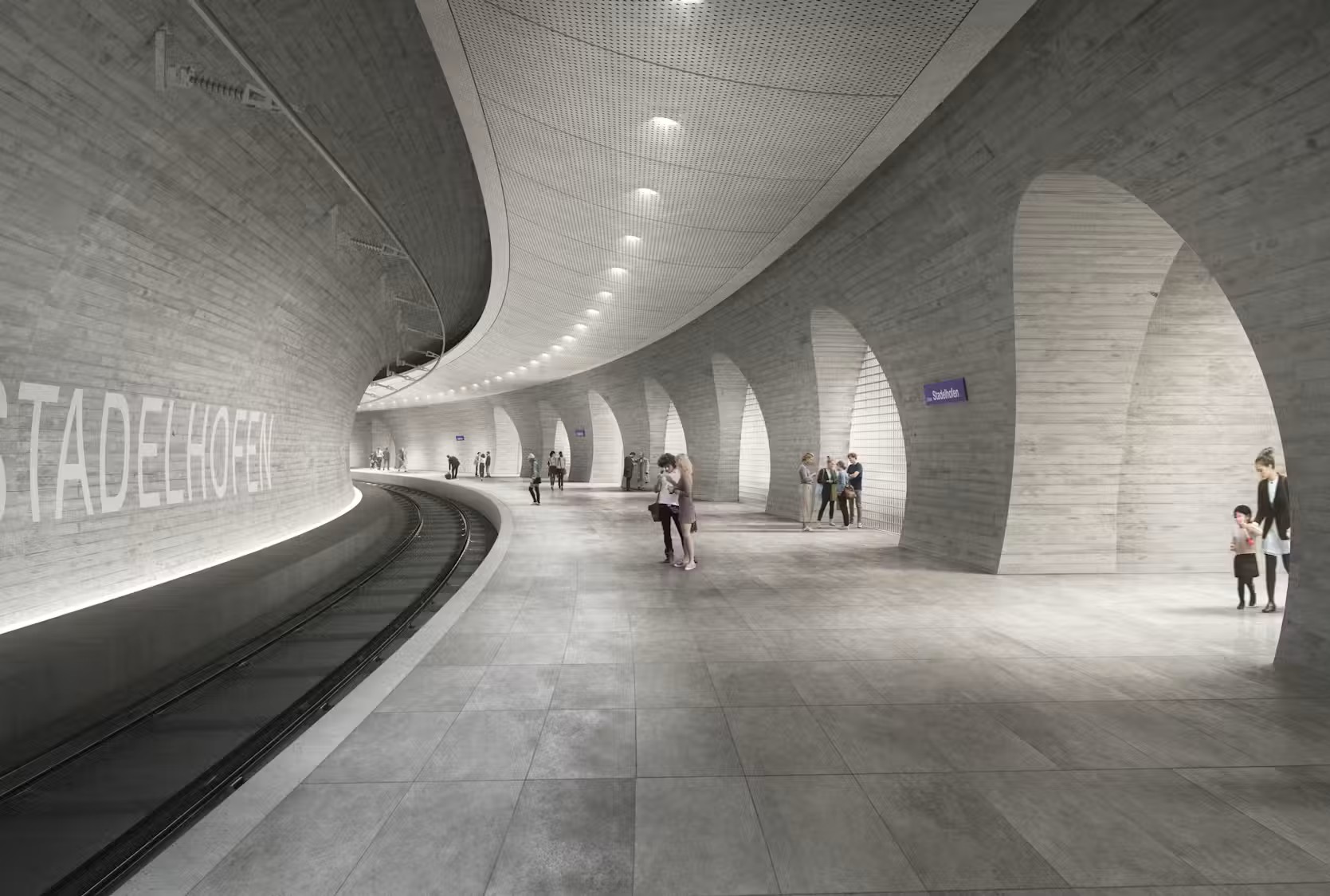 Ausbauprojekt Bahnhof Stadelhofen 25W-403