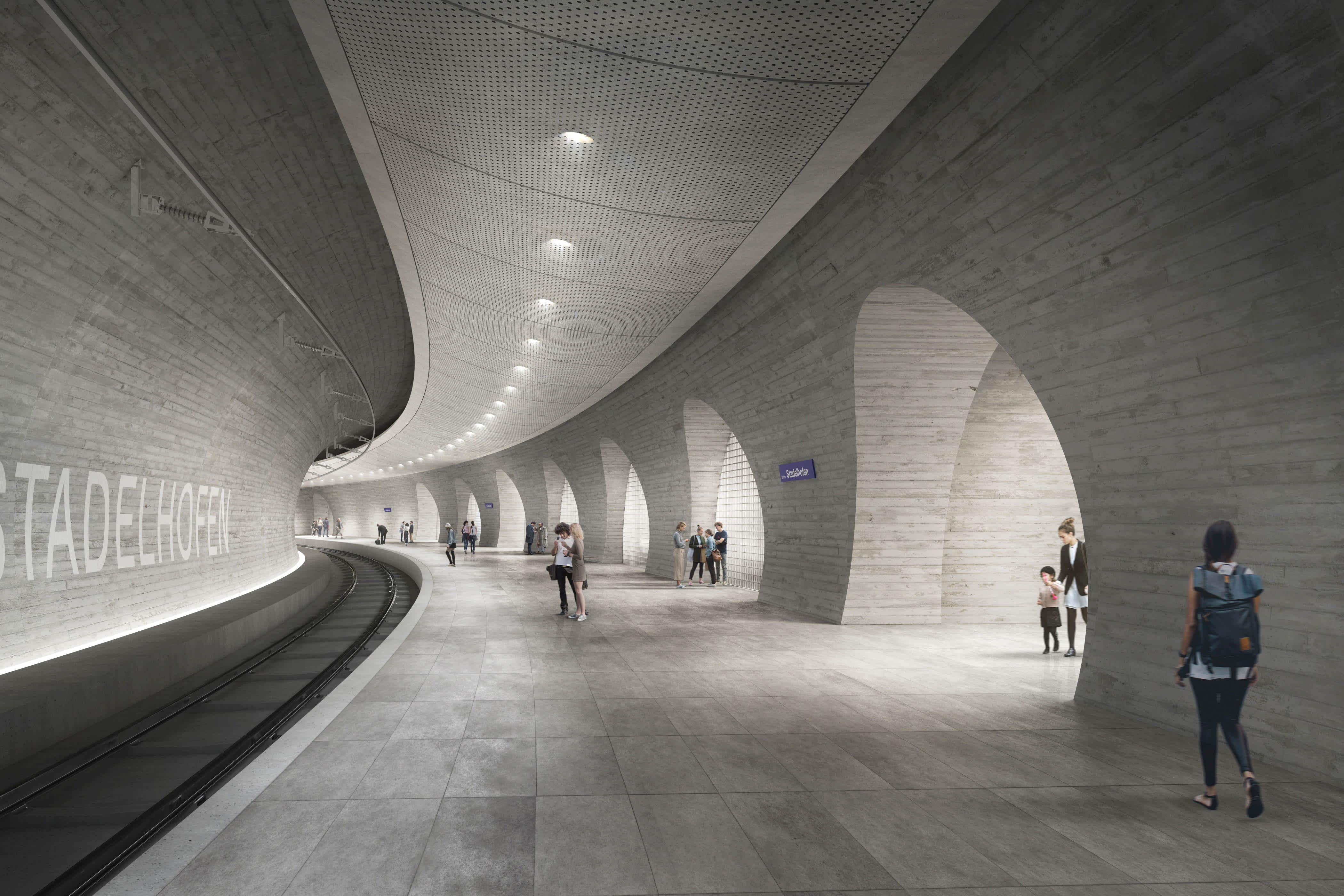 Ausbauprojekt Bahnhof Stadelhofen 26S-408