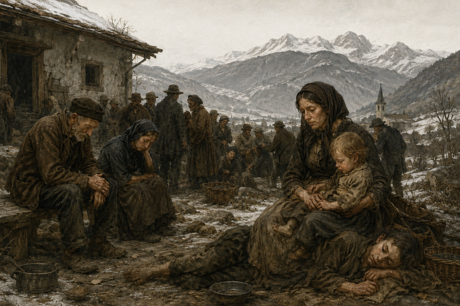 Hungersnot in der Schweiz 1816 – Das Jahr ohne Sommer 26W-103
